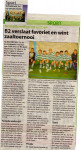 2010- B2 verslaat favoriet en wint zaaltoernooi